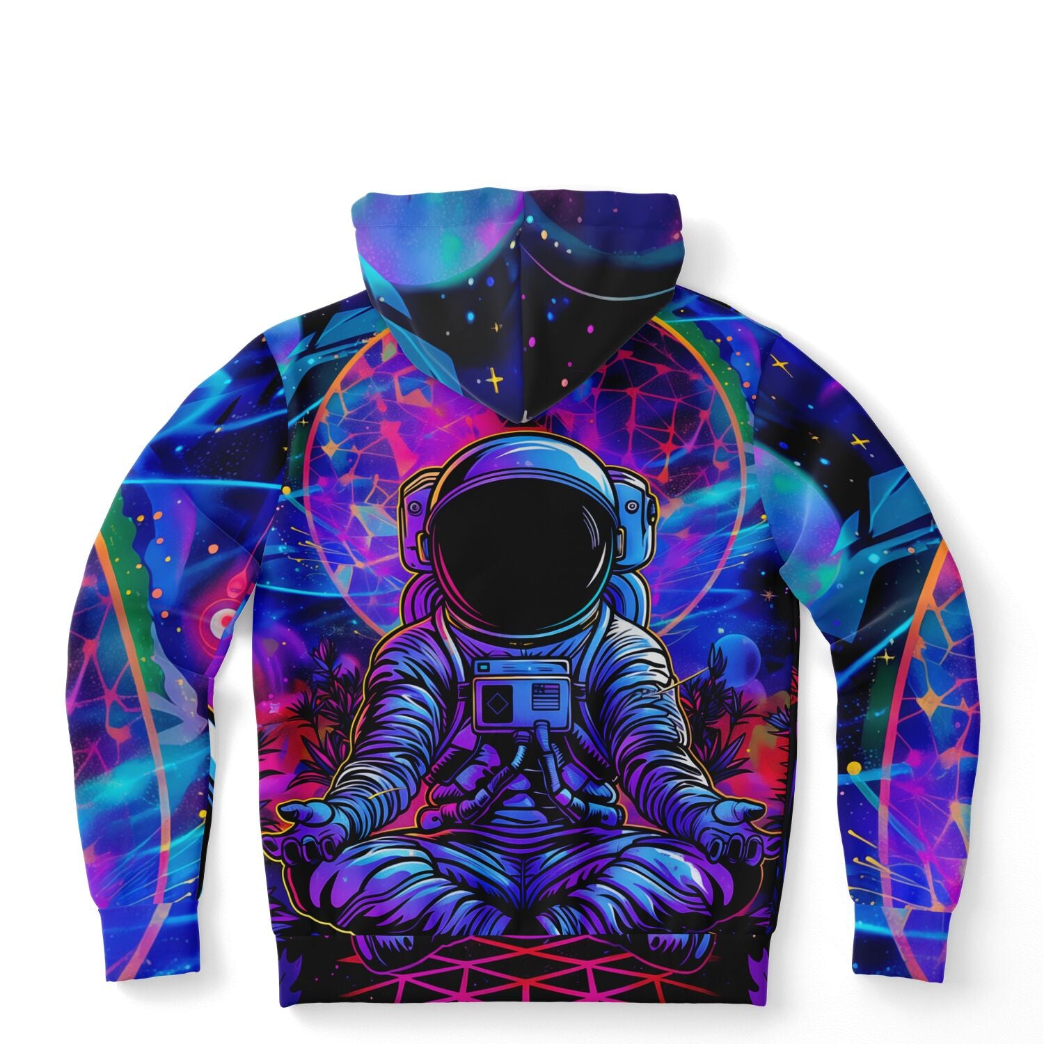 Hardflow Psychedelic Cosmonautis - Hoodie Hardflow 