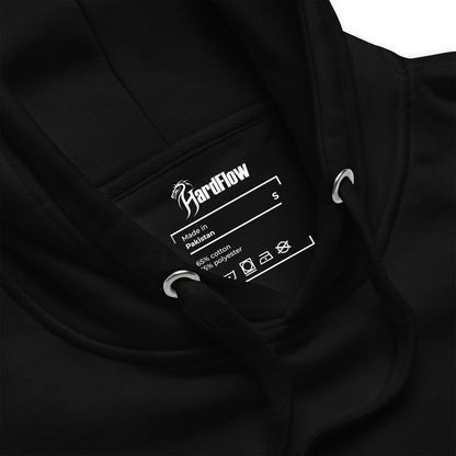 Hardflow Psychedelic Azurinex - Back Print Hoodie Hardflow 