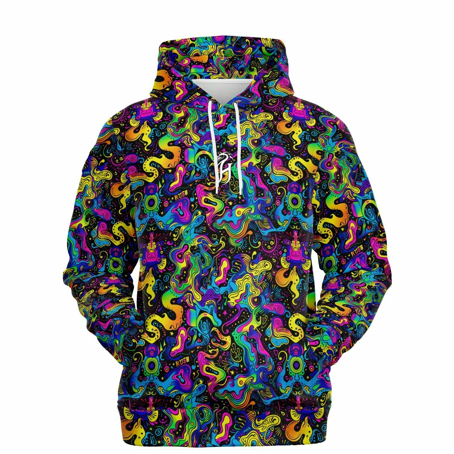 Hardflow Psychedelic Luminiferous - Hoodie Hardflow 