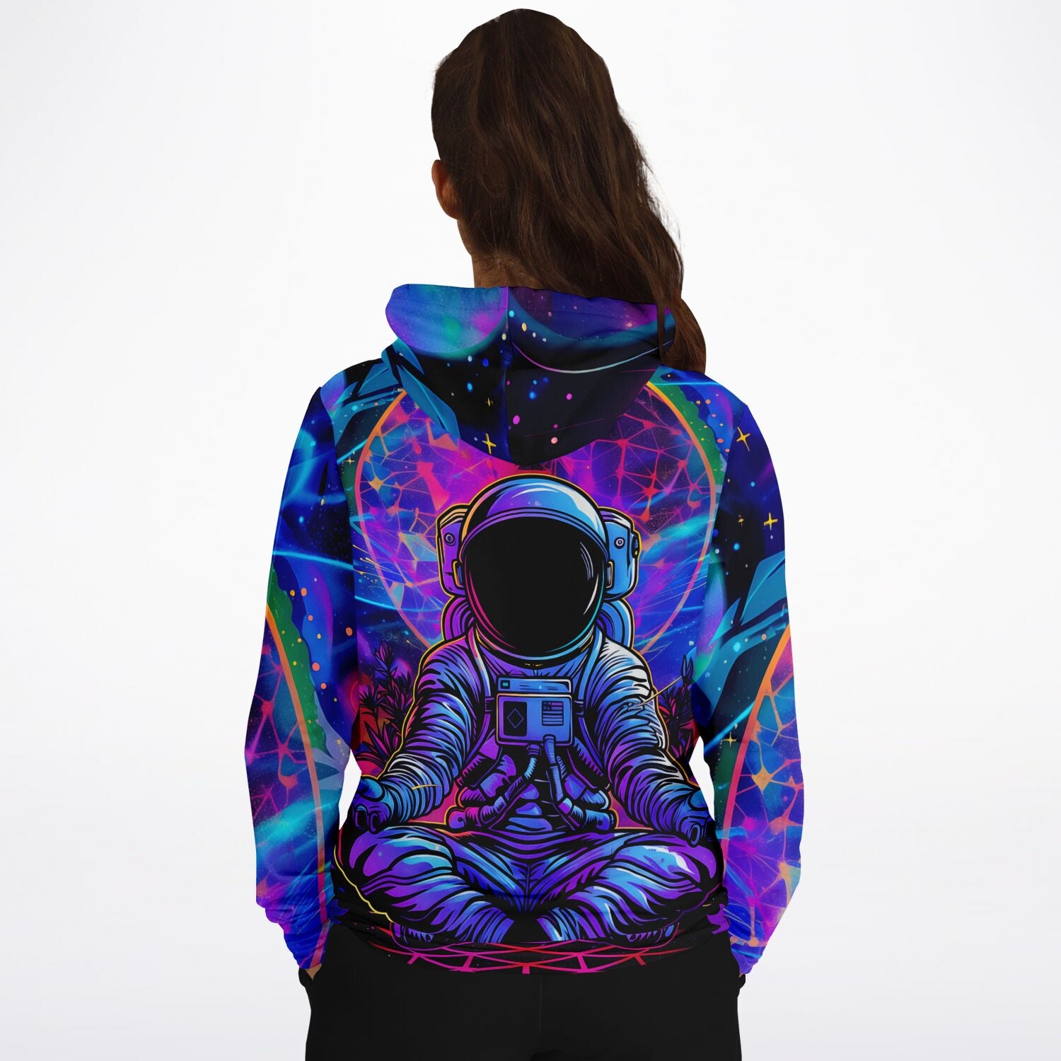 Hardflow Psychedelic Cosmonautis - Hoodie Hardflow 