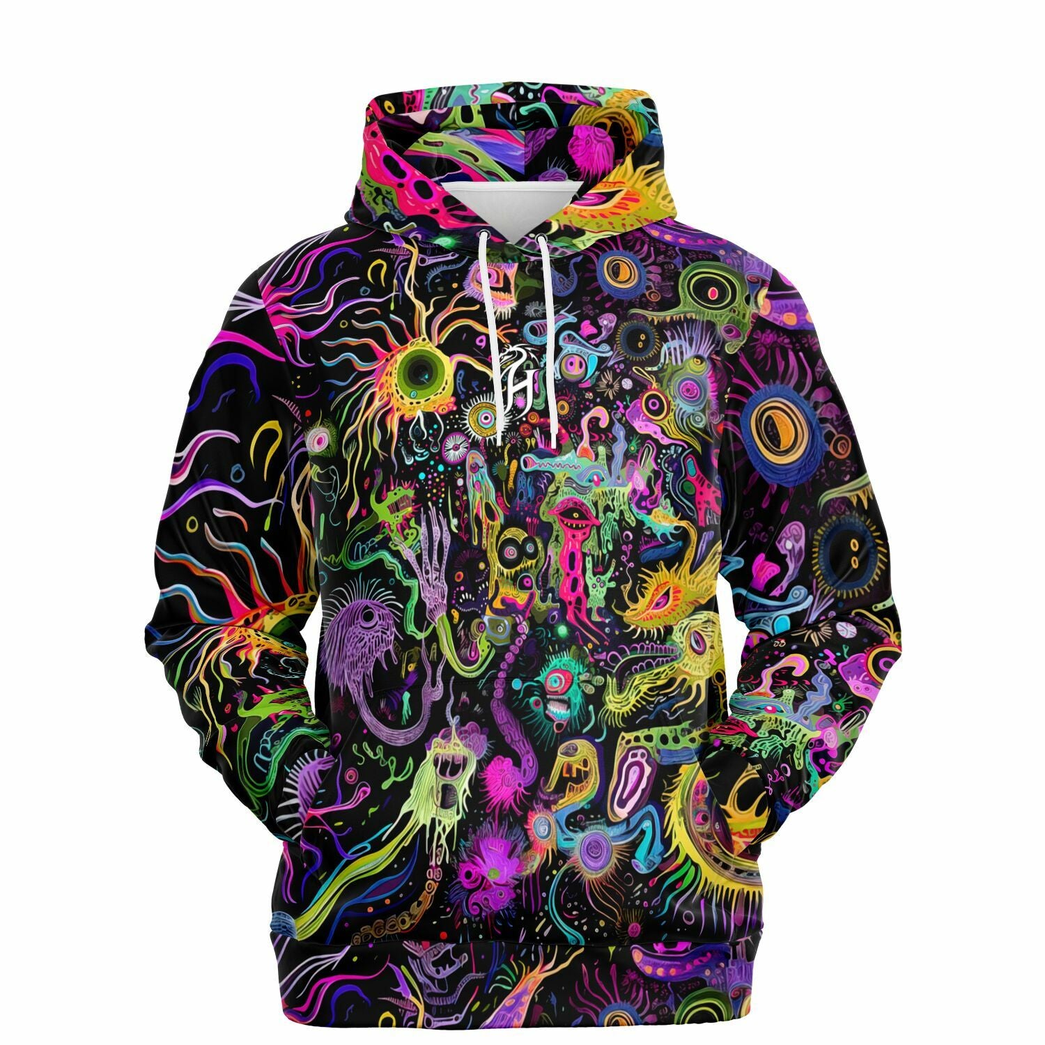 Hardflow Psychedelic Mystiflora - Hoodie Hardflow 