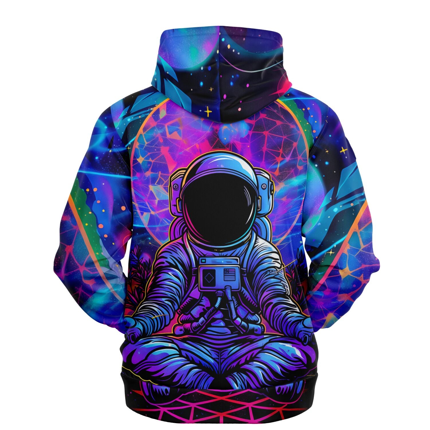 Hardflow Psychedelic Cosmonautis - Hoodie Hardflow 