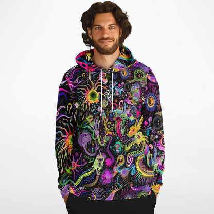 Hardflow Psychedelic Mystiflora - Hoodie Hardflow 