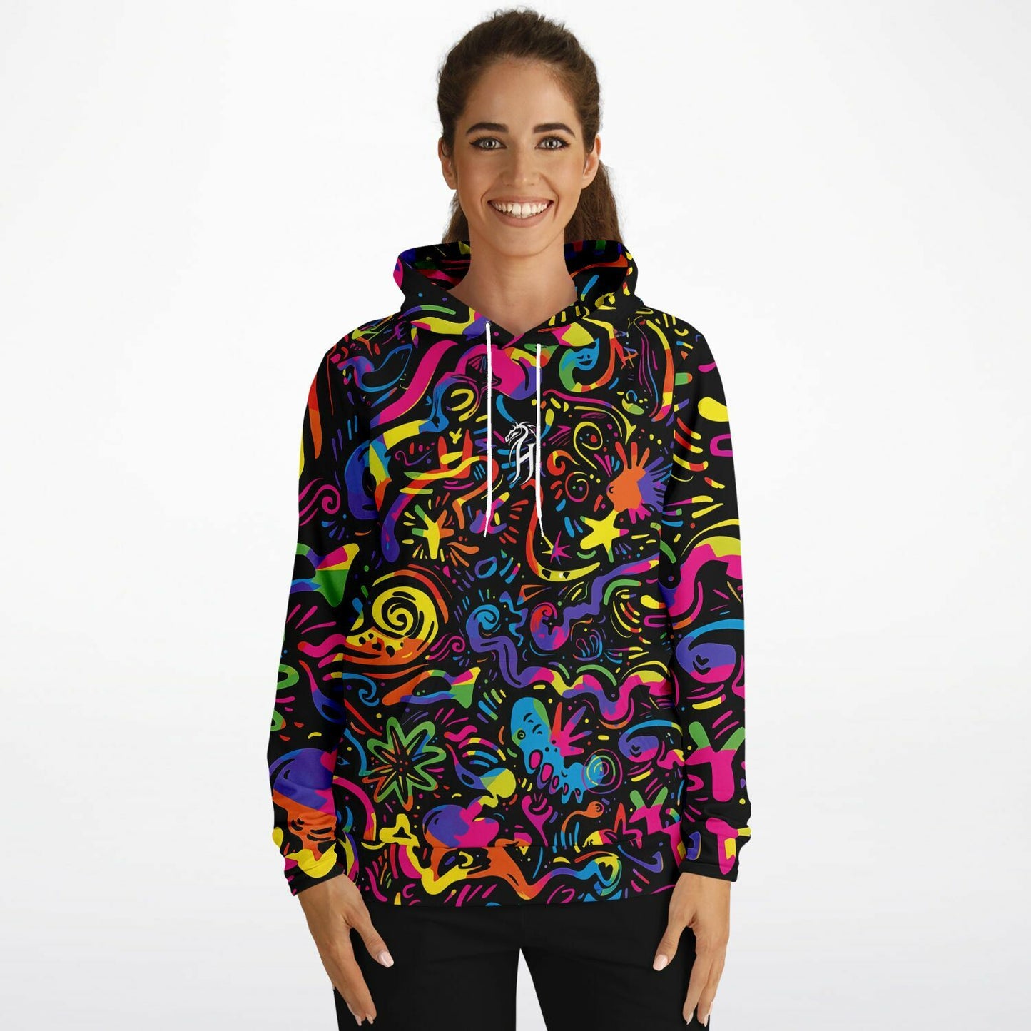 Hardflow Psychedelic Starshy - Hoodie Hardflow 