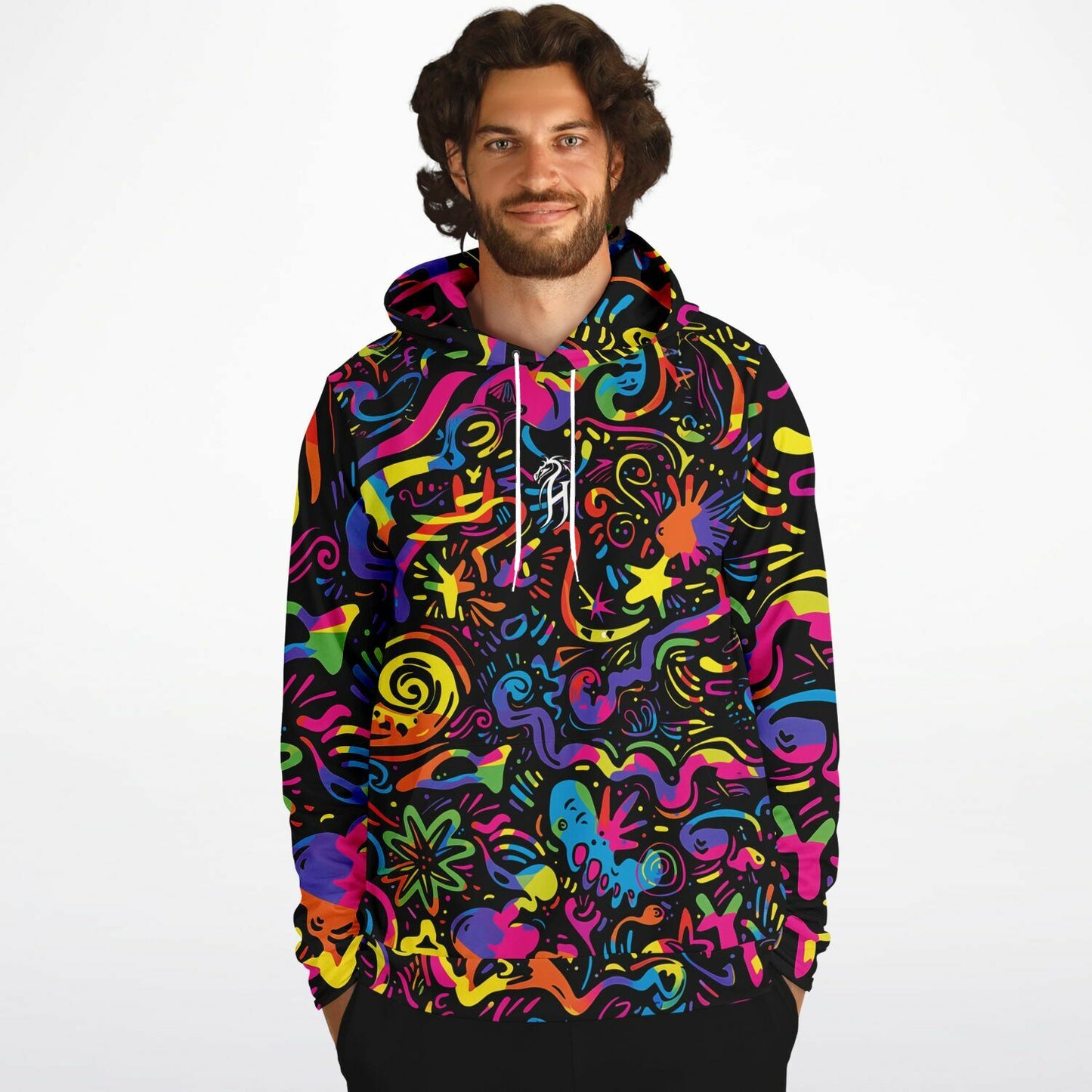 Hardflow Psychedelic Starshy - Hoodie Hardflow 