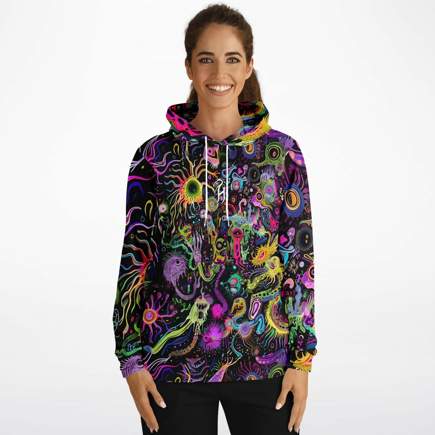 Hardflow Psychedelic Mystiflora - Hoodie Hardflow 