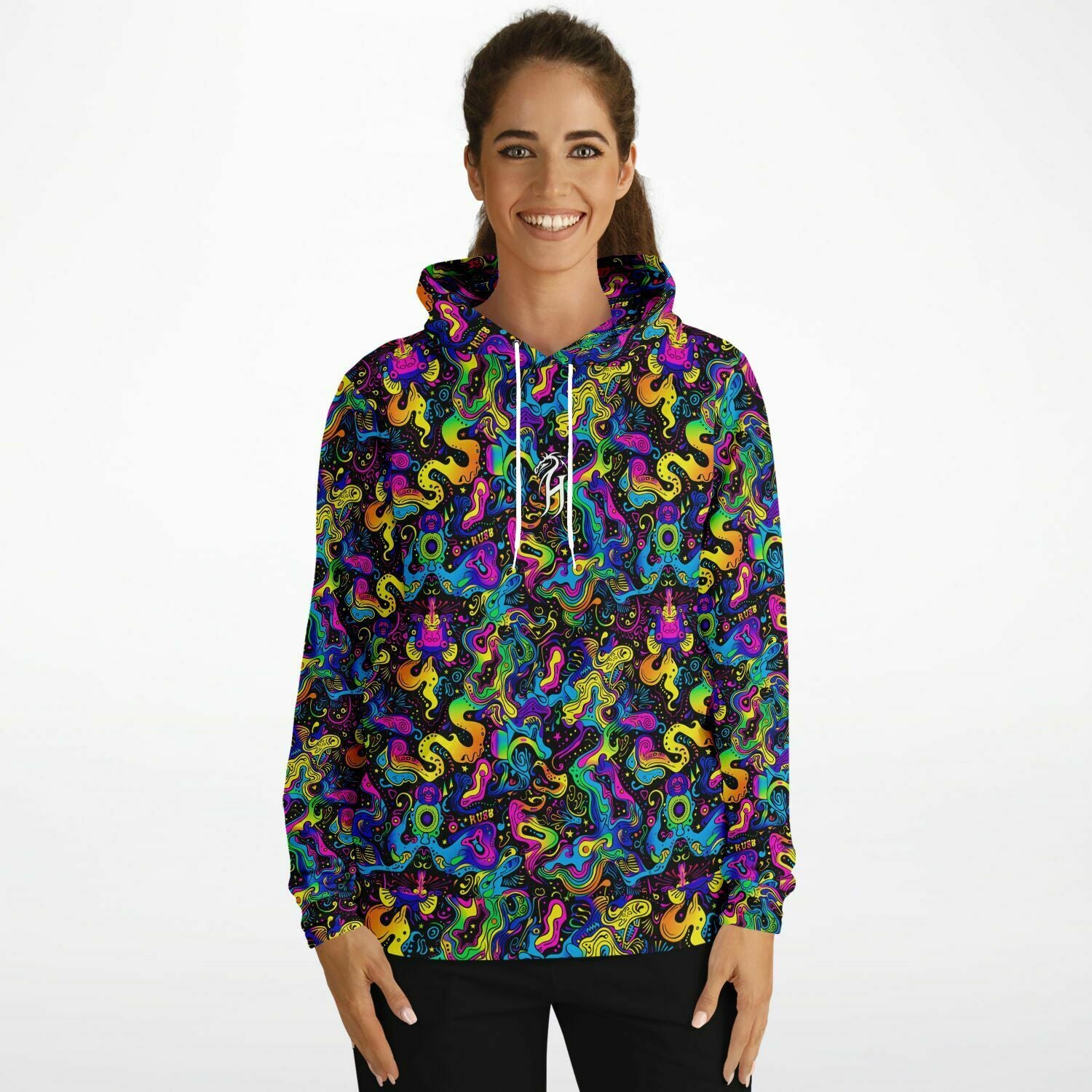 Hardflow Psychedelic Luminiferous - Hoodie Hardflow 