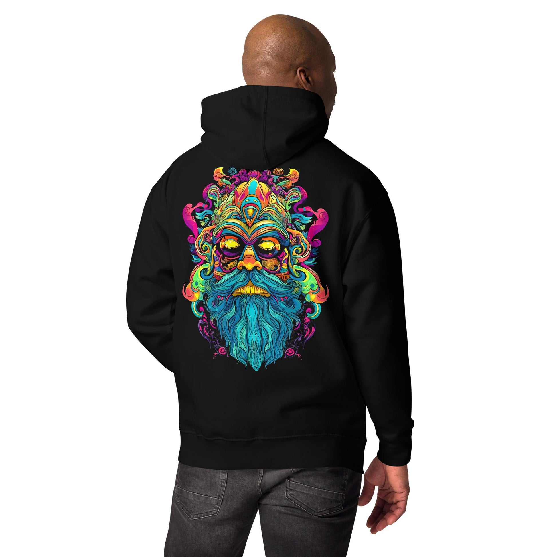 Hardflow Psychedelic Thalorien - Back Print Hoodie Hardflow 