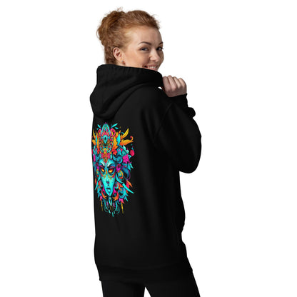 Hardflow Psychedelic Aelius - Back Print Hoodie Hardflow 