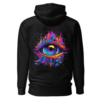 Hardflow Psychedelic Astra - Back Print Hoodie Hardflow 