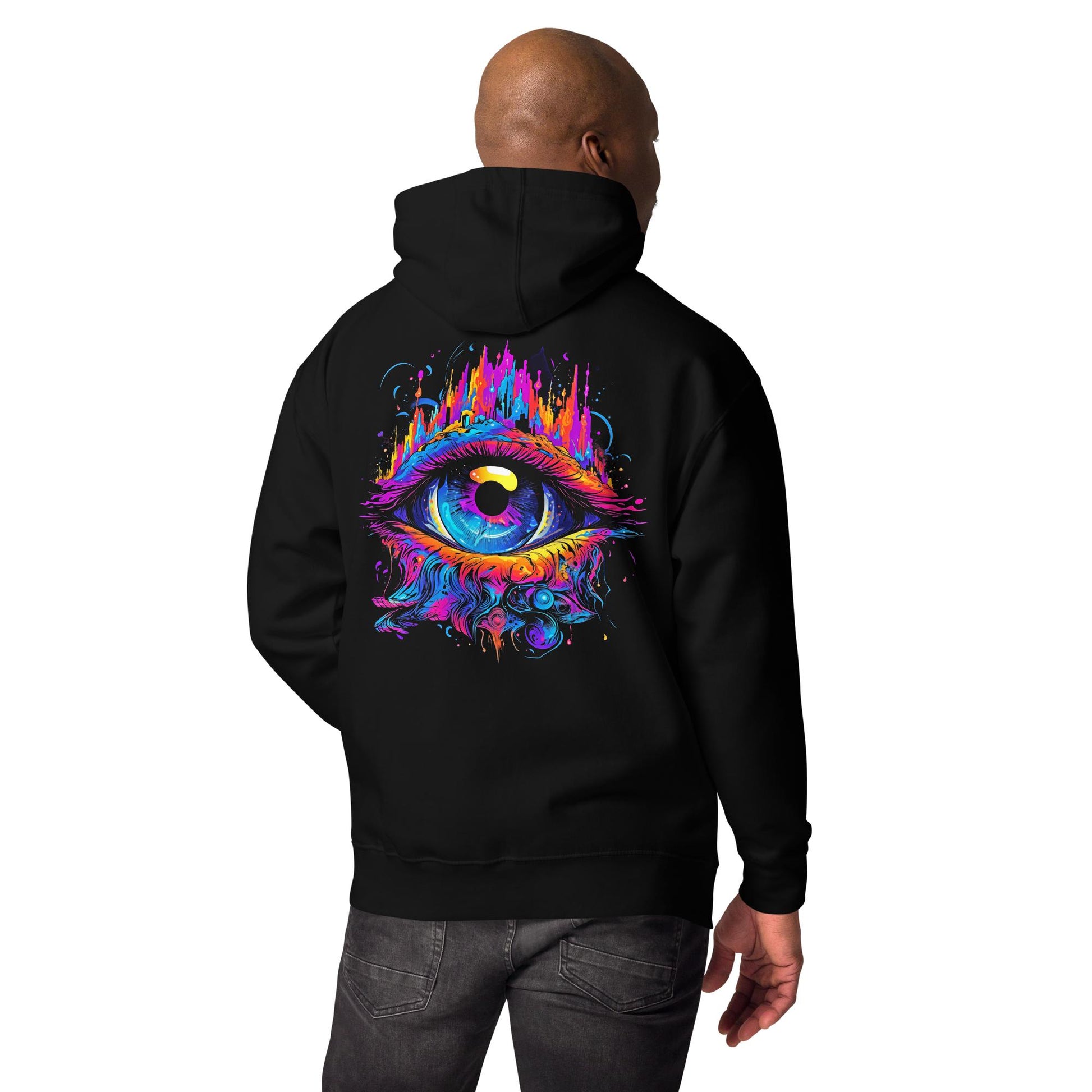 Hardflow Psychedelic Astra - Back Print Hoodie Hardflow 