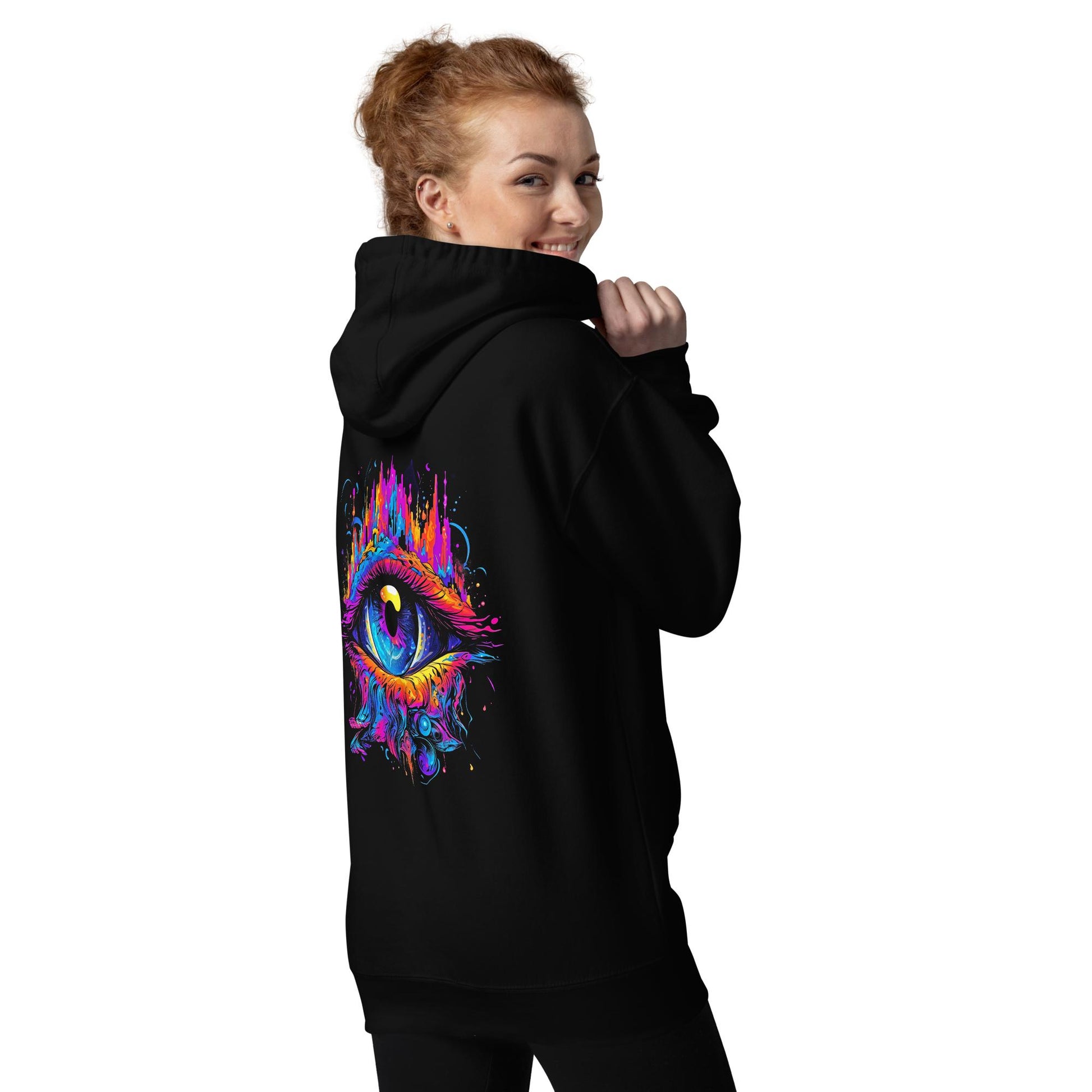 Hardflow Psychedelic Astra - Back Print Hoodie Hardflow 