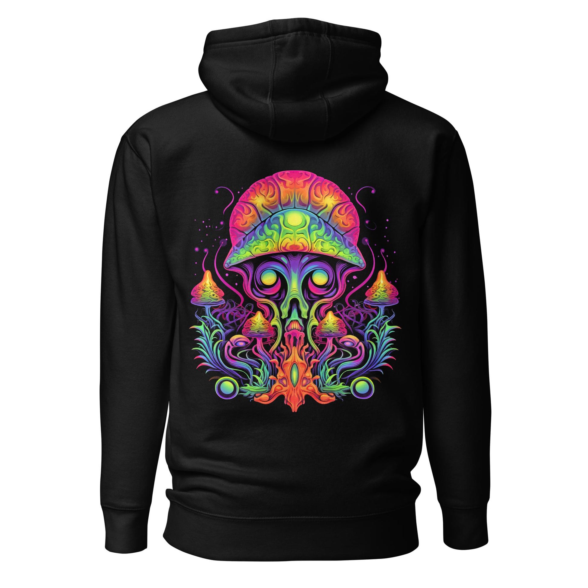 Hardflow Psychedelic Azurinex - Back Print Hoodie Hardflow 