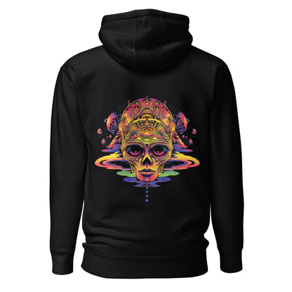 Hardflow Psychedelic Crysalis - Back Print Hoodie Hardflow 