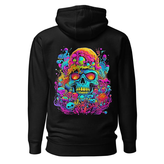 Hardflow Psychedelic Thalassarion - Back Print Hoodie Hardflow 