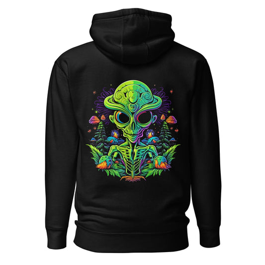 Hardflow Psychedelic Xanthe - Back Print Hoodie Hardflow 