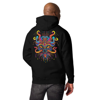 Hardflow Psychedelic Xyrathor - Back Print Hoodie Hardflow 