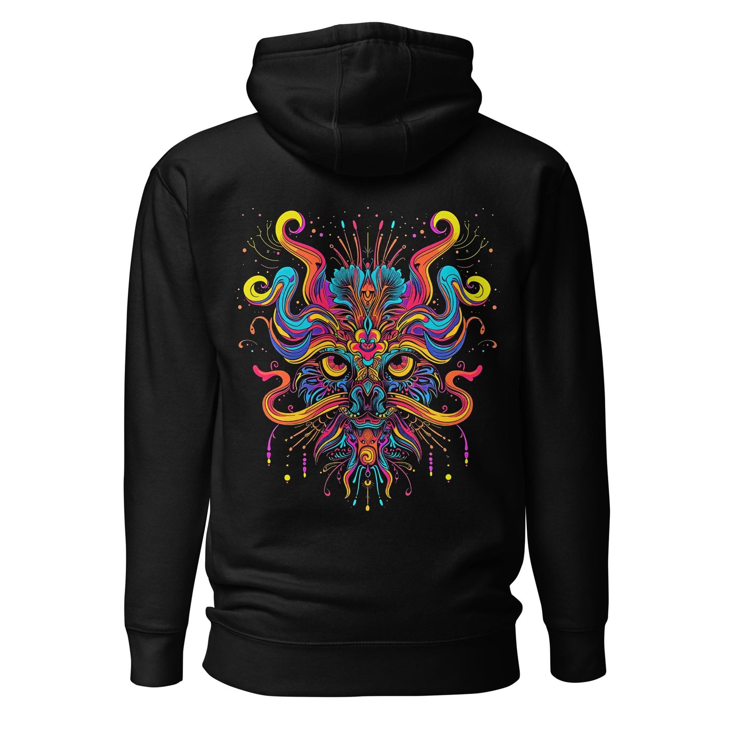 Hardflow Psychedelic Xyrathor - Back Print Hoodie Hardflow 