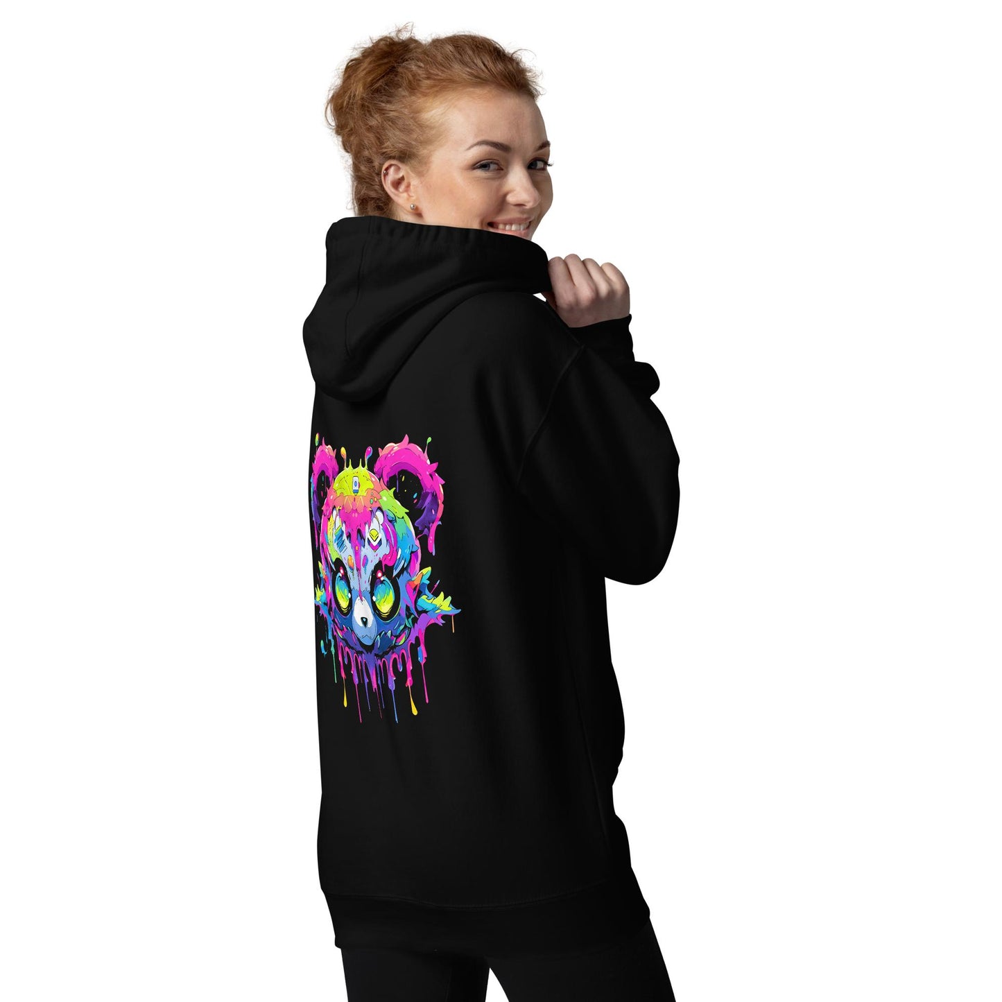 Hardflow Psychedelic Lyra - Back Print Hoodie Hardflow 