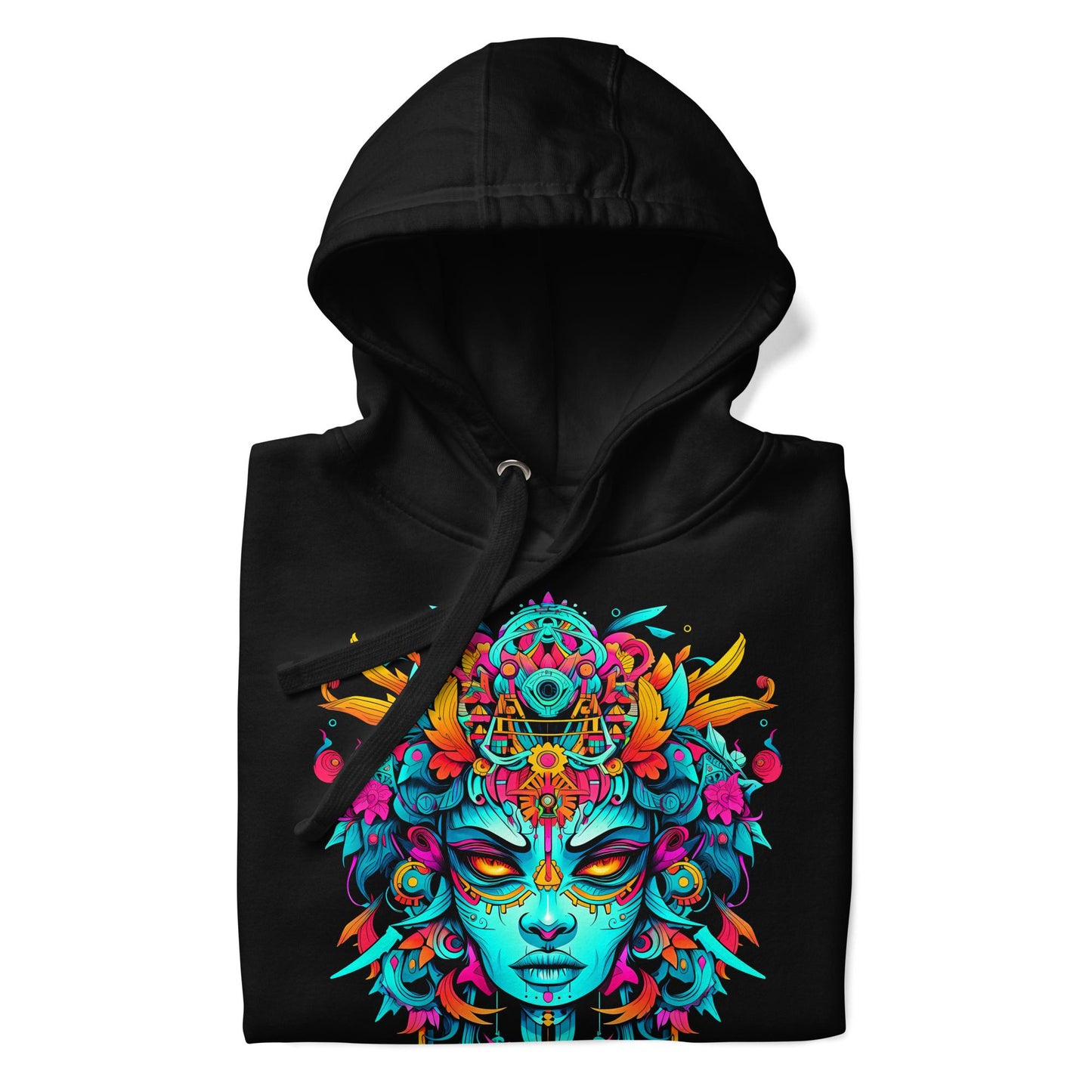 Hardflow Psychedelic Aelius - Front Print Hoodie Hardflow 