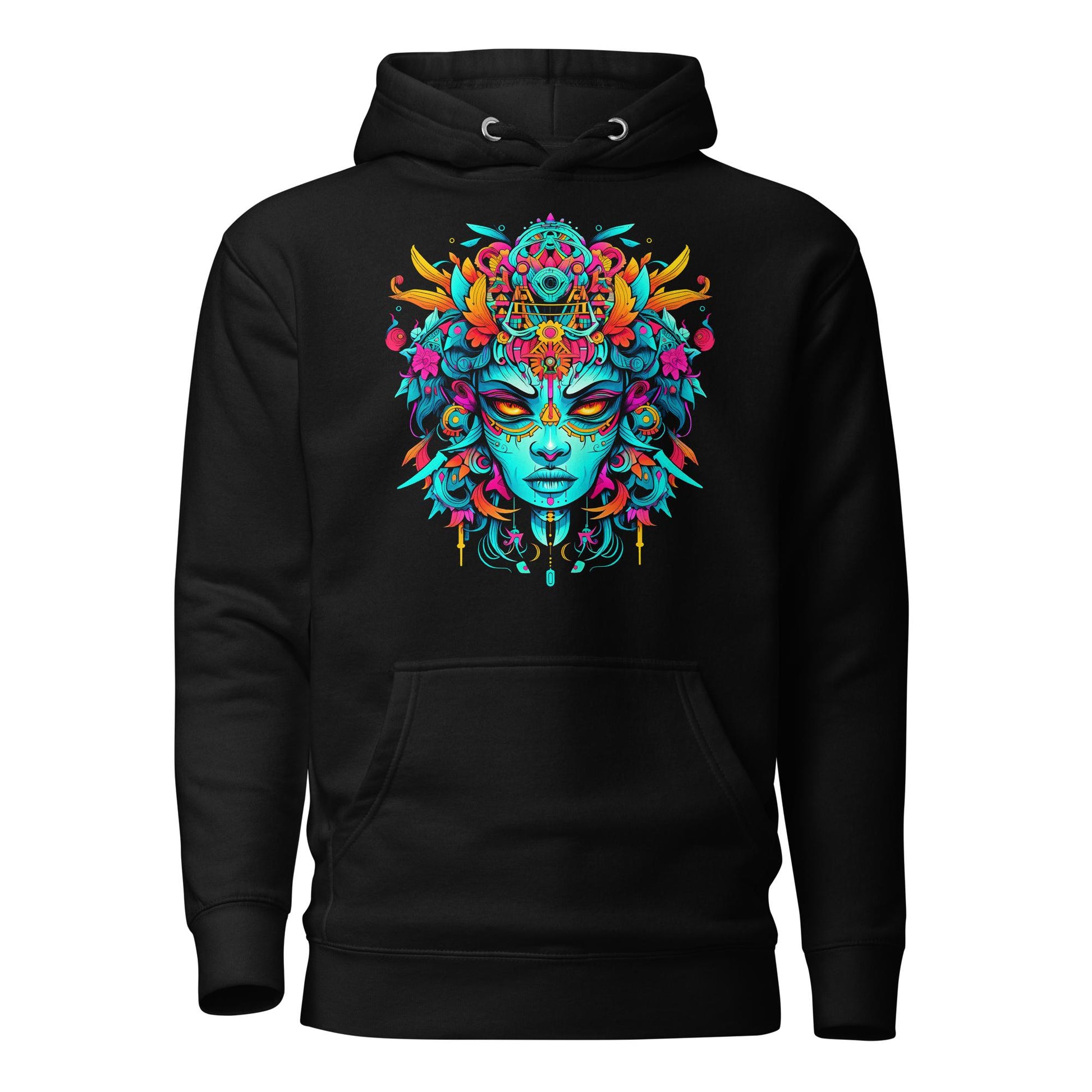 Hardflow Psychedelic Aelius - Front Print Hoodie Hardflow 