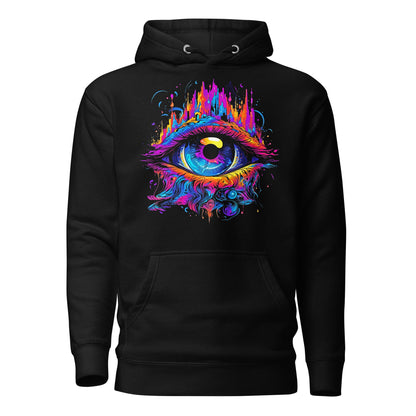 Hardflow Psychedelic Astra - Front Print Hoodie Hardflow 