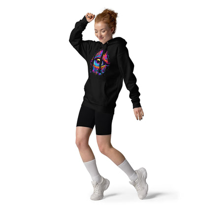 Hardflow Psychedelic Astra - Front Print Hoodie Hardflow 