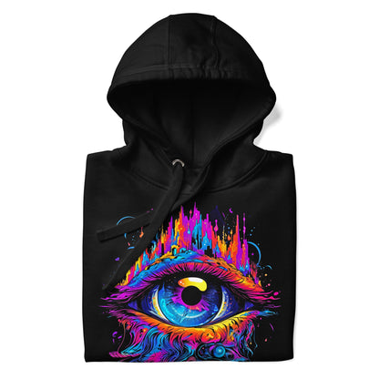 Hardflow Psychedelic Astra - Front Print Hoodie Hardflow 