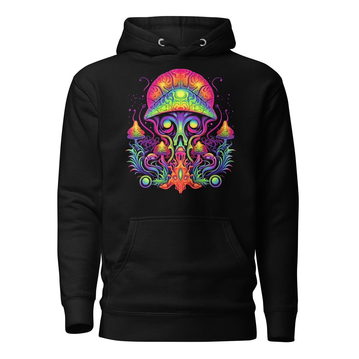 Hardflow Psychedelic Azurinex - Front Print Hoodie Hardflow 