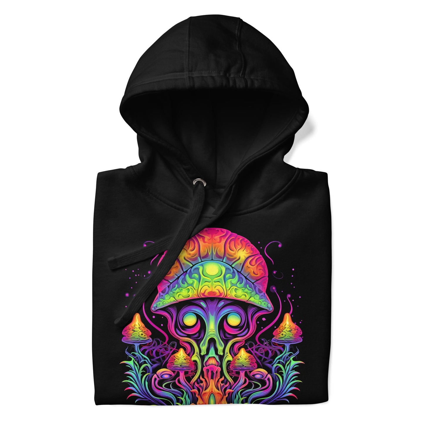 Hardflow Psychedelic Azurinex - Front Print Hoodie Hardflow 