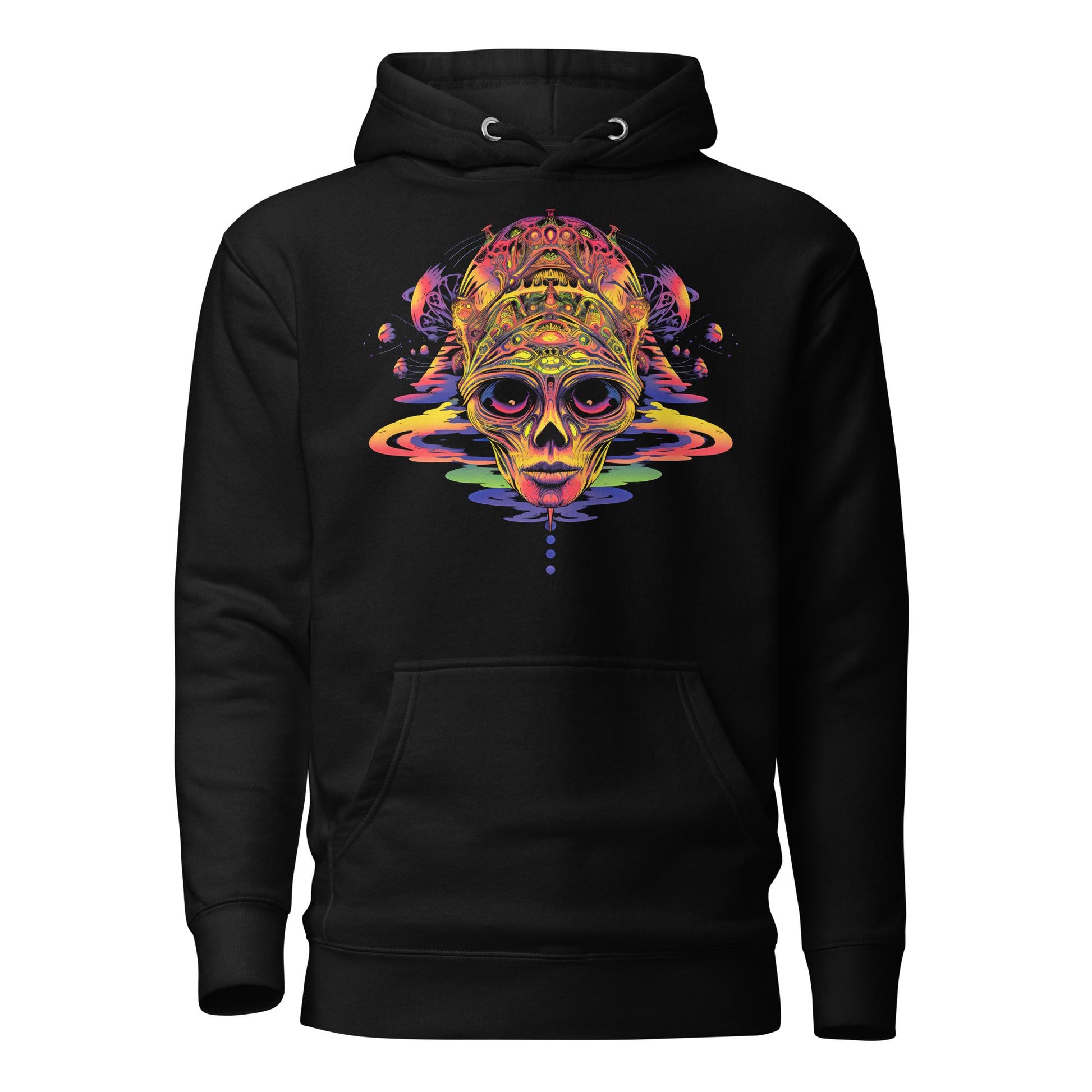 Hardflow Psychedelic Crysalis - Front Print Hoodie Hardflow 