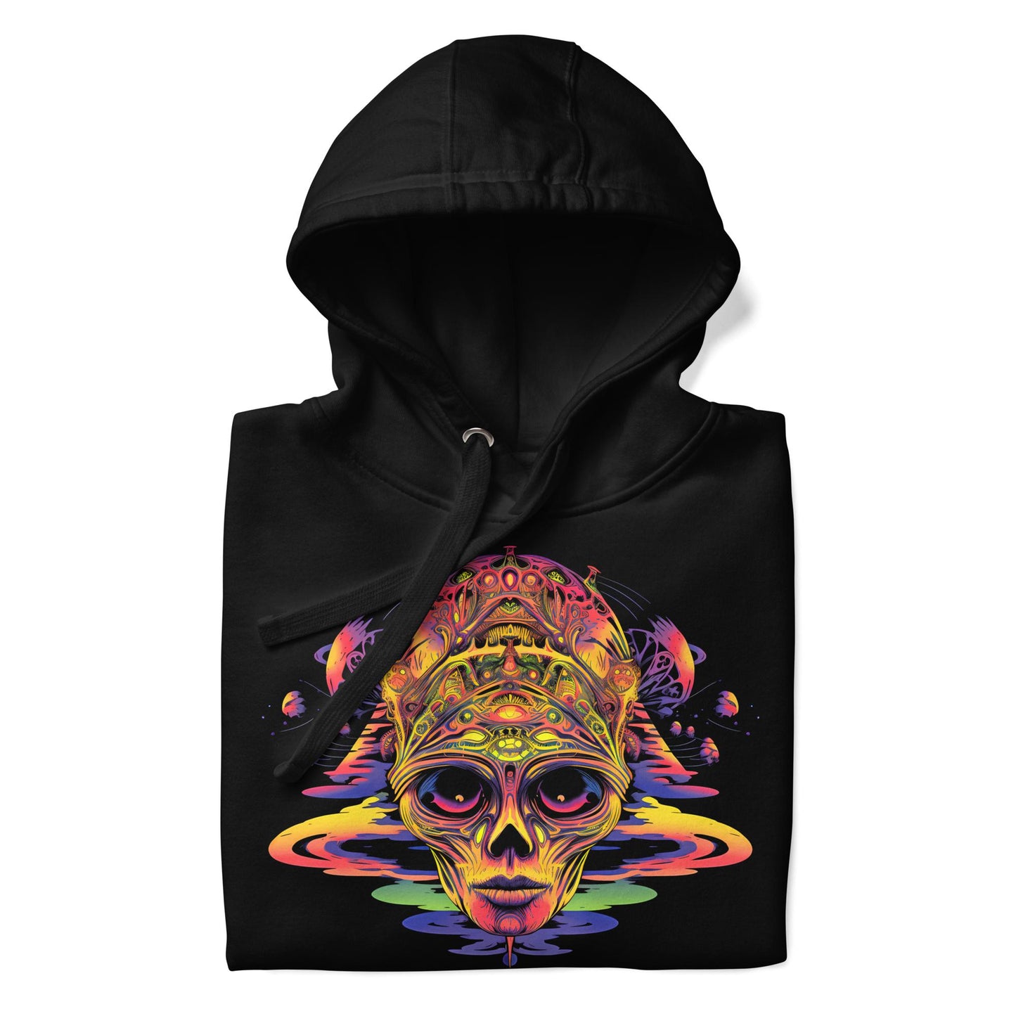 Hardflow Psychedelic Crysalis - Front Print Hoodie Hardflow 