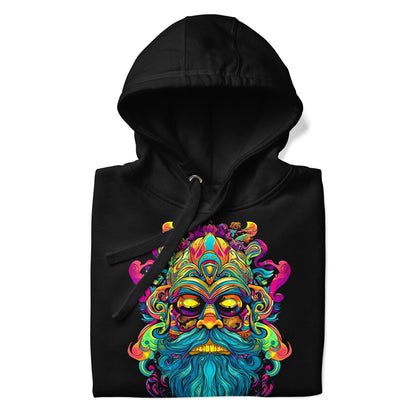 Hardflow Psychedelic Thalorien - Front Print Hoodie Hardflow 