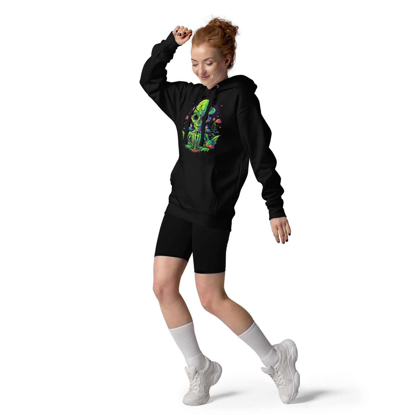 Hardflow Psychedelic Xanthe - Front Print Hoodie Hardflow 