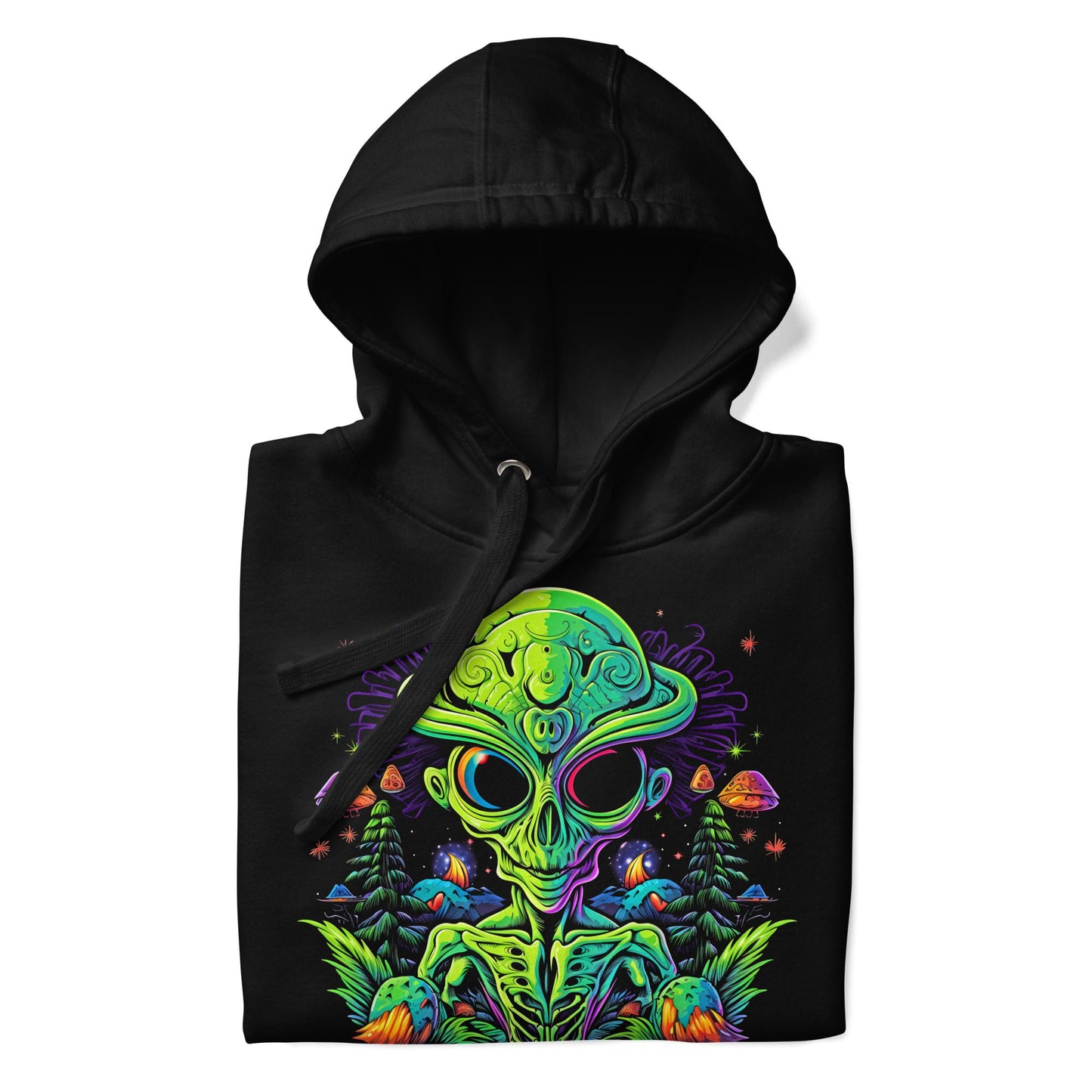 Hardflow Psychedelic Xanthe - Front Print Hoodie Hardflow 