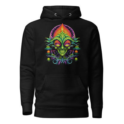 Hardflow Psychedelic Zephyrith - Front Print Hoodie Hardflow 