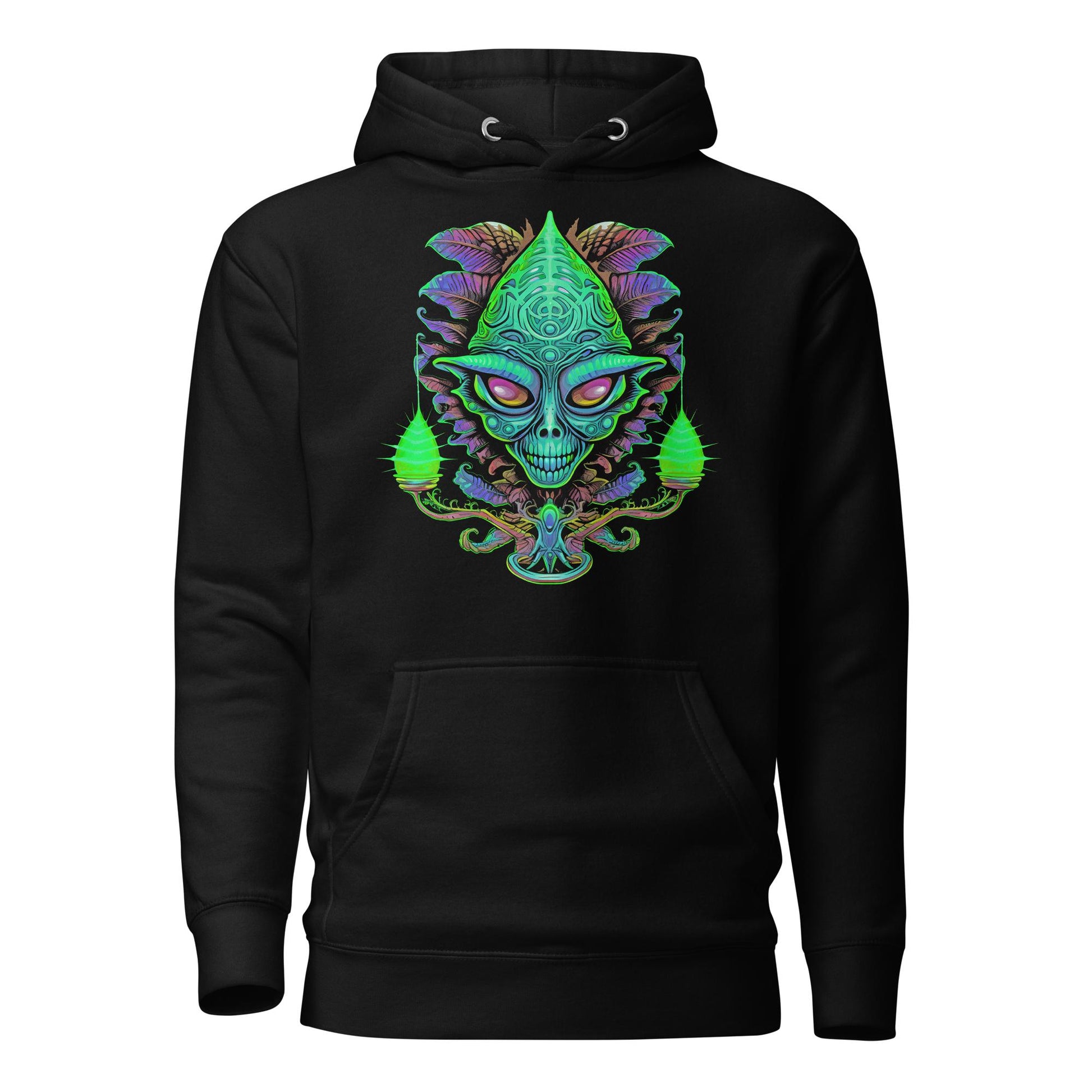 Hardflow Psychedelic Zorgon - Front Print Hoodie Hardflow 