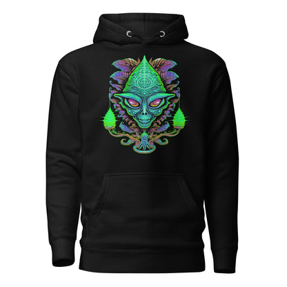 Hardflow Psychedelic Zorgon - Front Print Hoodie Hardflow 