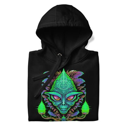 Hardflow Psychedelic Zorgon - Front Print Hoodie Hardflow 