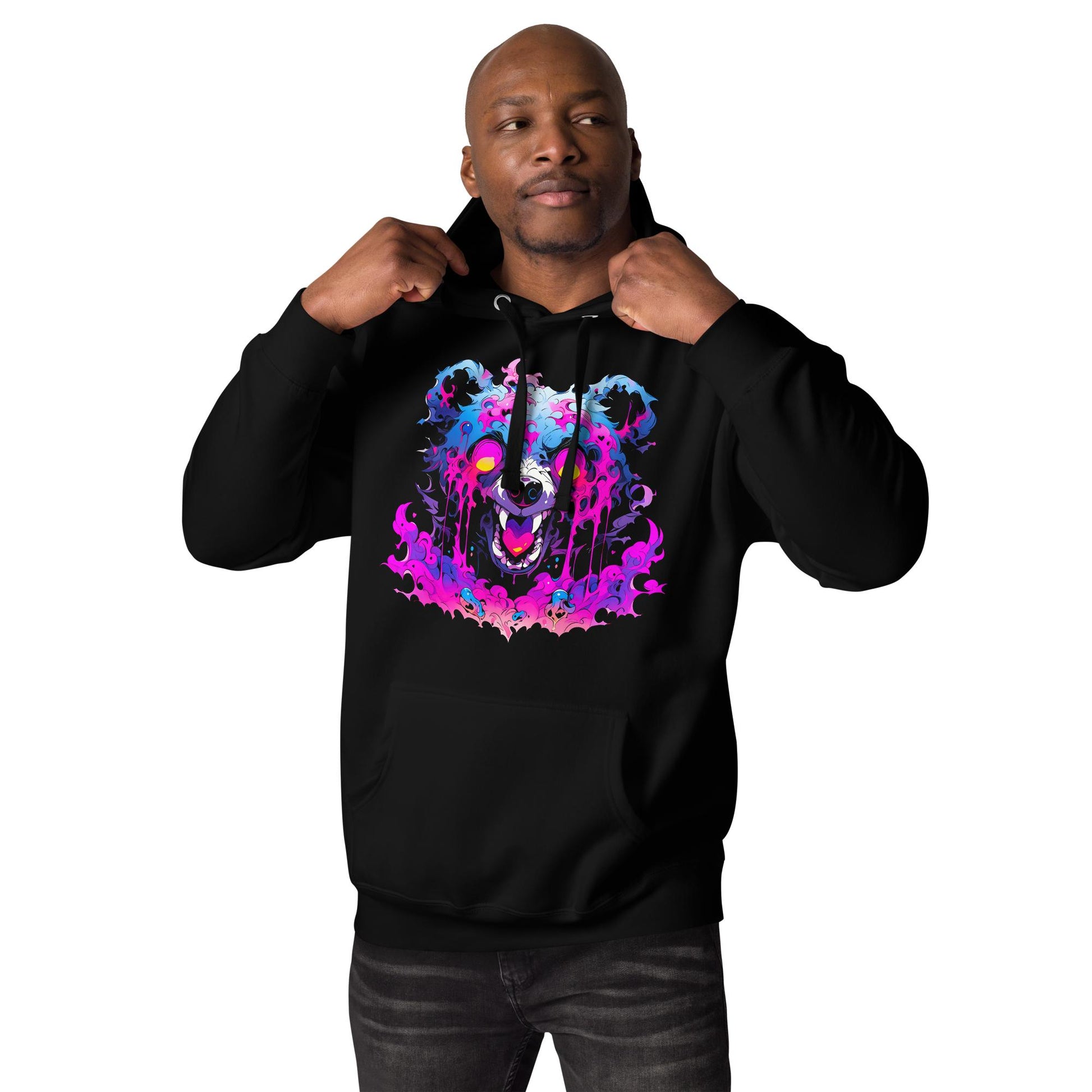 Hardflow Psychedelic Lyrianna - Front Print Hoodie Hardflow 