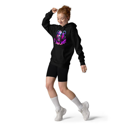 Hardflow Psychedelic Lyrianna - Front Print Hoodie Hardflow 