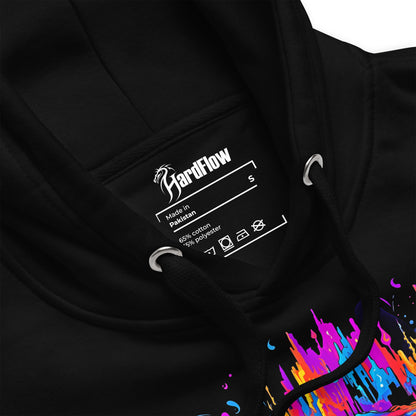 Hardflow Psychedelic Astra - Front Print Hoodie Hardflow 