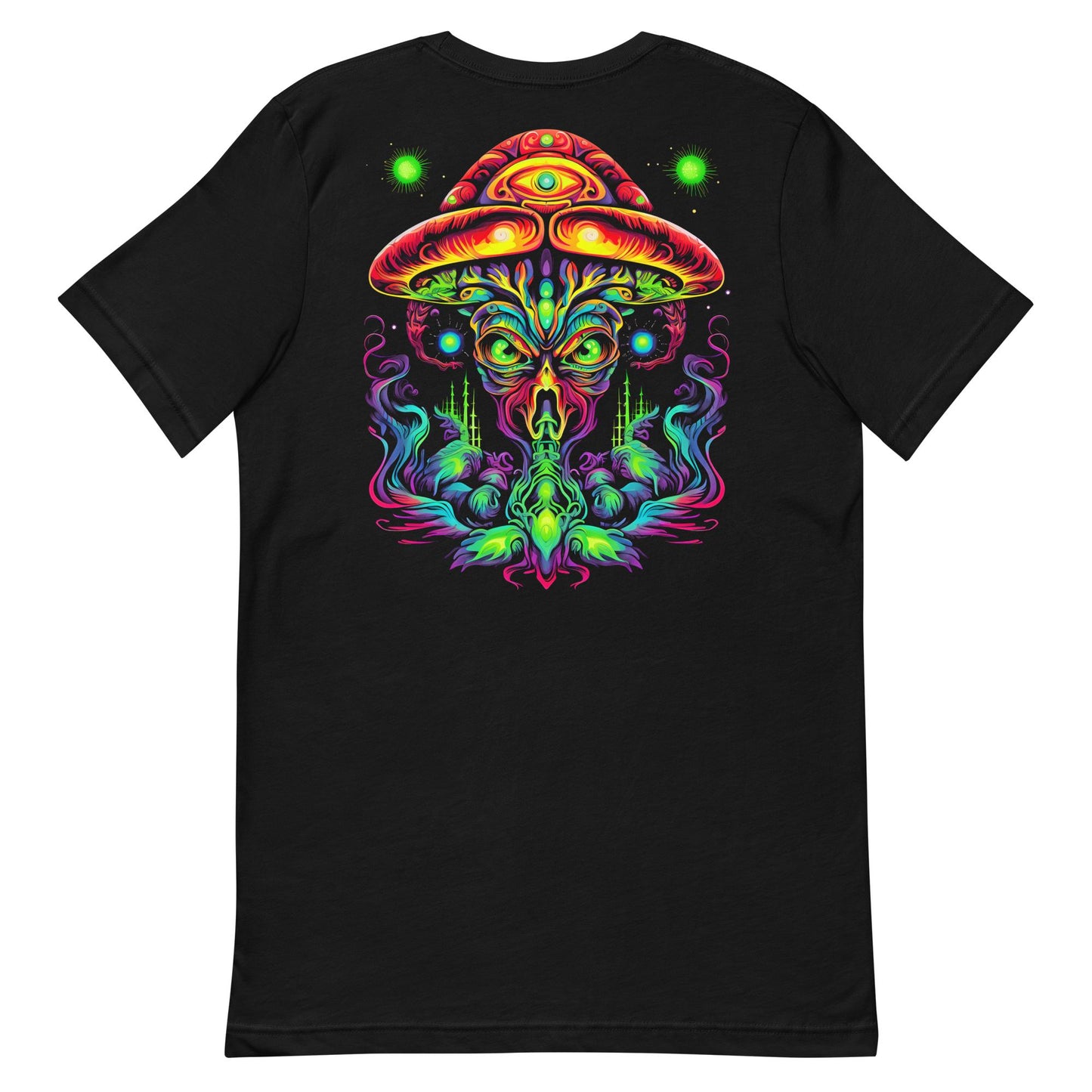 Hardflow Psychedelic Velnarax - Back Print T-shirt Hardflow 