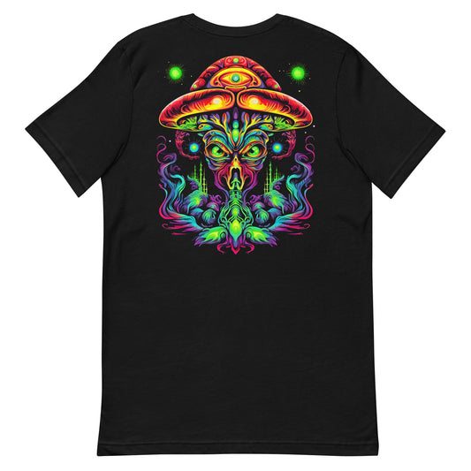 Hardflow Psychedelic Velnarax - Back Print T-shirt Hardflow 