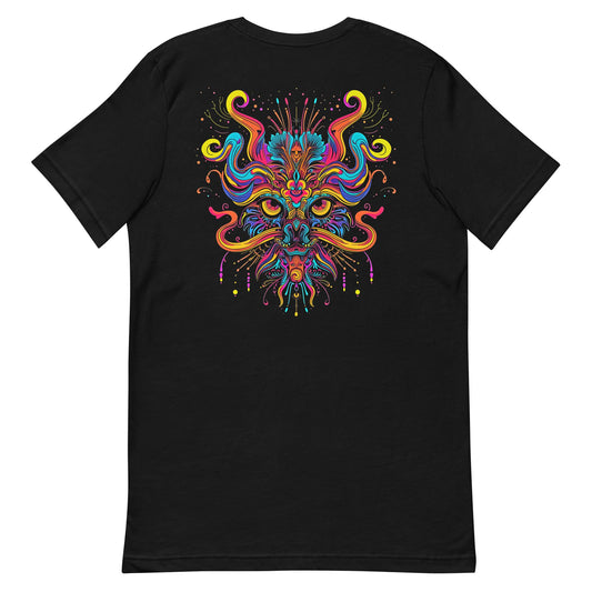 Hardflow Psychedelic Xyrathor - Back Print T-shirt Hardflow 