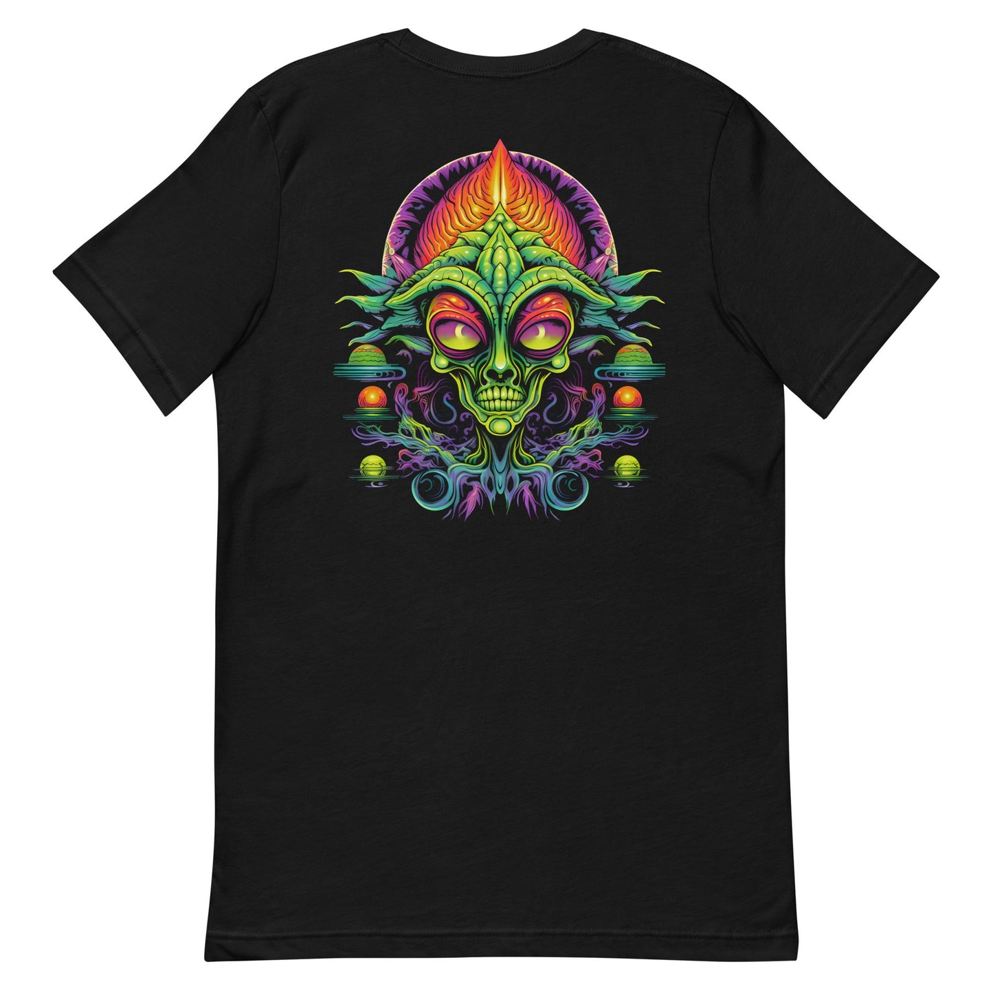 Hardflow Psychedelic Zephyrith  - Back Print T-shirt Hardflow 