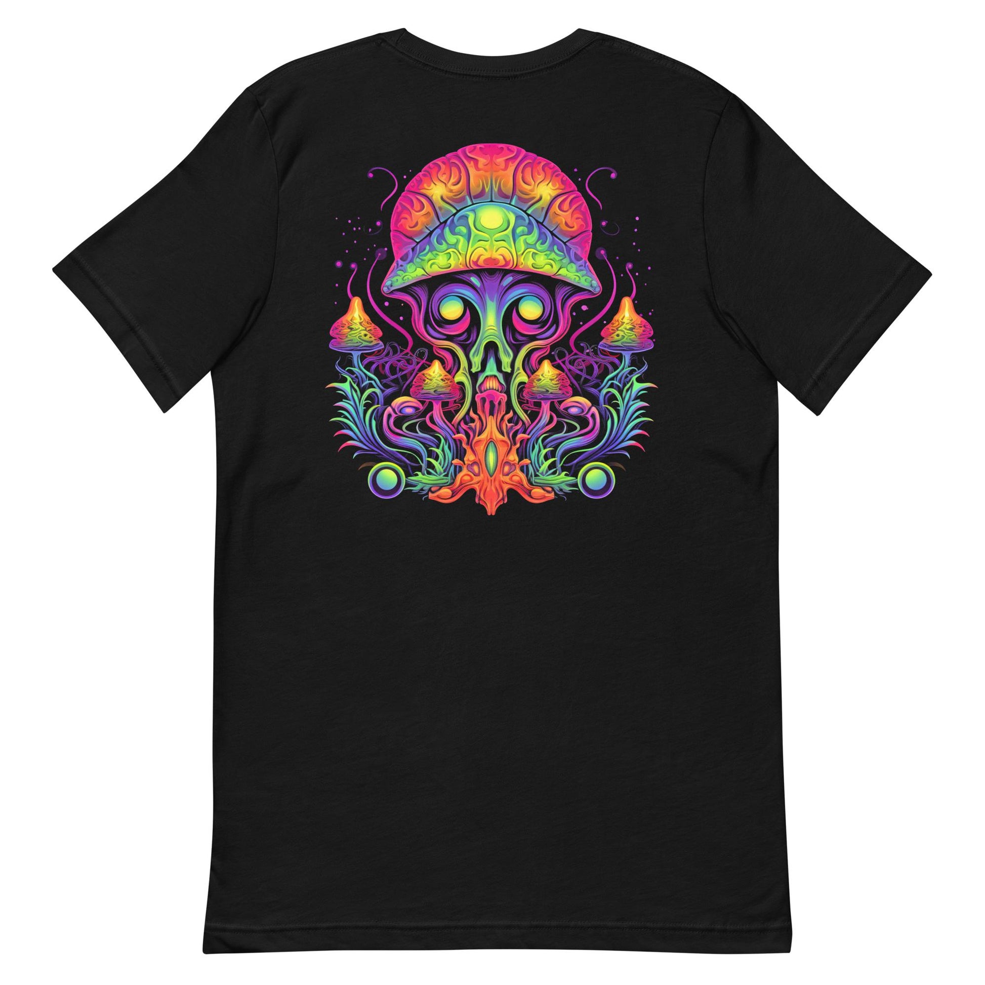 Hardflow Psychedelic Azurinex - Back Print T-shirt Hardflow 