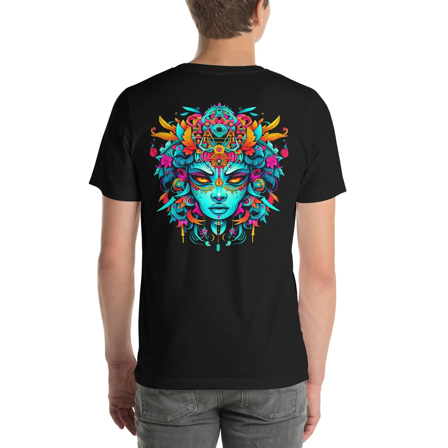 Hardflow Psychedelic Aelius - Back Print T-shirt Hardflow 