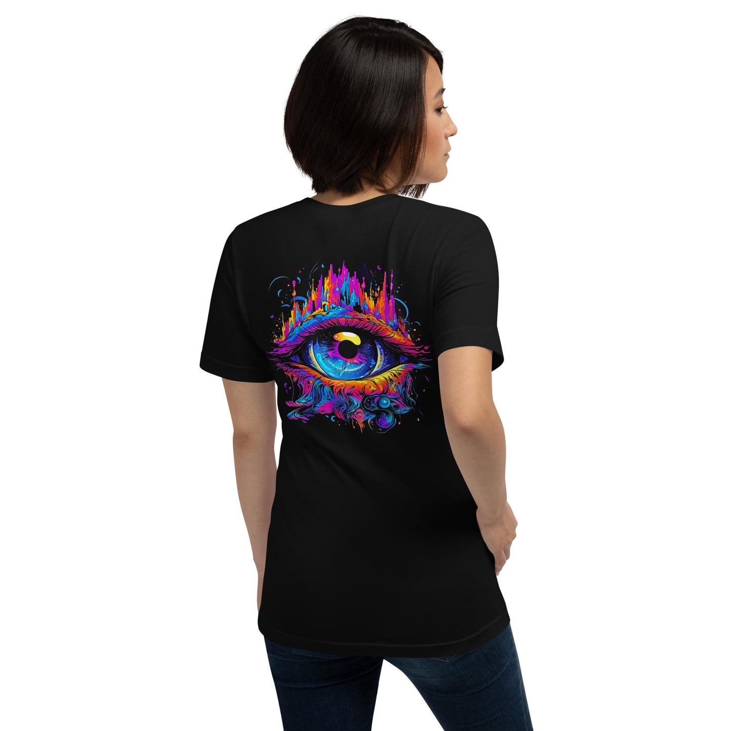 Hardflow Psychedelic Astra - Back Print T-shirt Hardflow 