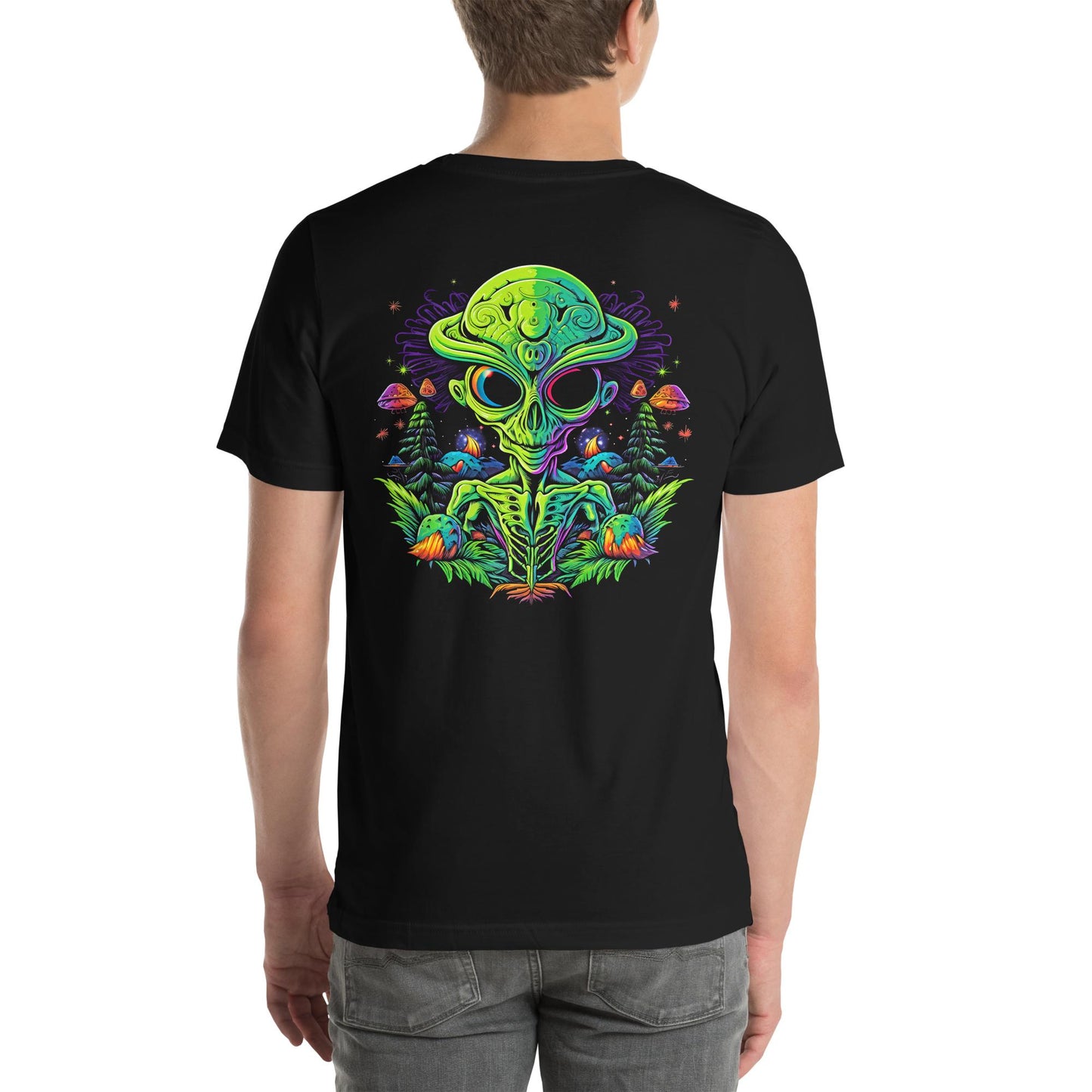 Hardflow Psychedelic Xanthe - Back Print T-shirt Hardflow 